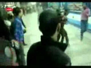 اشتباكات بالخرطوش فى محطة مترو السادات