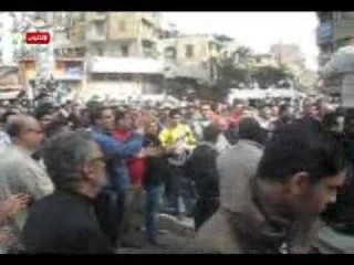 متظاهرو شبرا يعتصمون بالدوران ويبدأون العصيان المدنى