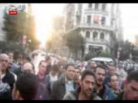 احتجاجات بطلعت حرب لتصعيد العصيان المدني