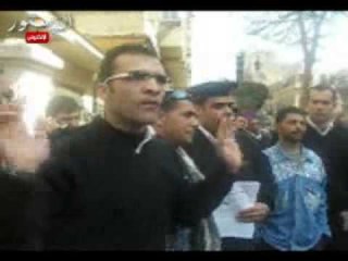 أمين شرطة يعلن انضمامه مع الضباط الملتحين