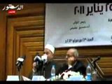 ممثل شيخ الازهر: لو انهارت مصر ستهدم على رأس الجميع