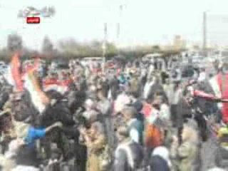 بدأ توافد متظاهري يا جيش احمينا