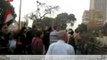 مسيرة الخارجية تهتف ضد الاعلام المصري امام ماسبيرو