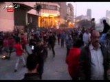 خرطوش الأمن يطيح بأوجه  متظاهري قصر النيل