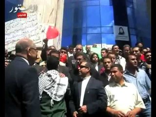 بمشاركة رشوان وبثينة كامل وقفة للصحفيين بالبلاليين