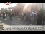 أنصار أبو اسماعيل أثناء صلاة العصر اللهم صوب العذاب علي الإعلاميين