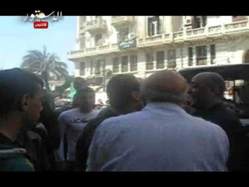 مشادات كلامية بين أنصار الفخرانى وإخوانى