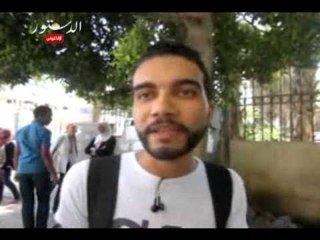 طلاب 6أبريل يعلنون الغضب أمام التعليم العالى