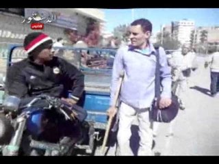 وقفة احتجاجية لمعاقى الفيوم للمطالبة بحقهم في التعيين