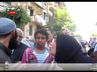 مشادات كلامية في مسيرة الأزهر بين سيدة وملتحي