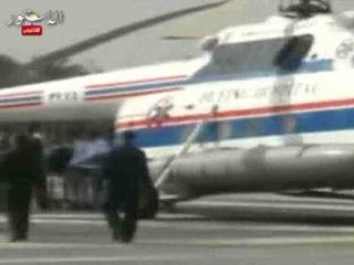 شاهد لحظة نقل مبارك من مستشفي المعادي لأكاديمة الشرطة