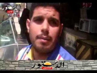 صور مبارك تملأ  شوارع كفر الشيخ والباعة الجائلين يعلقونها