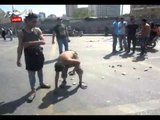 لجان شعبية بمداخل التحرير بالحجارة و المولوتوف