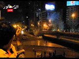 قنابل الغار تمطر ميدان عبد المنعم رياض