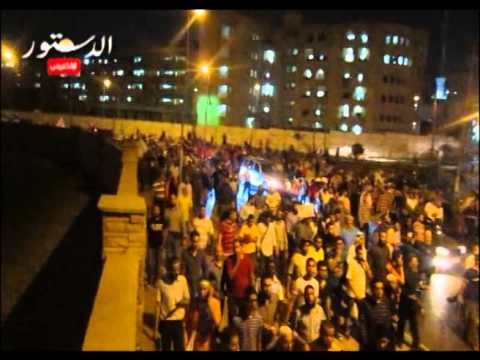 شلل مروري بالخليفة القاهر بعد انضمام طلاب الأزهر لمسيرة أمن الدولة
