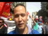 مسيرة للقوي السياسية والعمالية من السيدة زينب للتحرير لإسقاط النظام