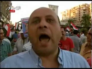 رئيس حزب الثورة مستمرة الشعب خرج ولن يعود الا باسقاط الرئيس‎