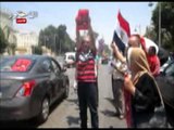 كلاكسات السيارات تشعل حماس المعتصمون بالاتحادية والمتظاهرو​ن 30 6 العصر مرسي بره القصر