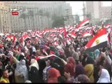 اشتعال ميدان التحرير بعد اعلان حرق مقر الحرية والعدالة بالاسكندرية‎