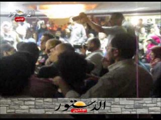 اشتباكات بالايدى بمؤتمر تمرد حول تسليم السلطة