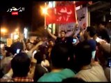 هتفات مظاهرات الفيوم الجيش والشرطة فوق الرس وانت ارحل ياقرطاس‎