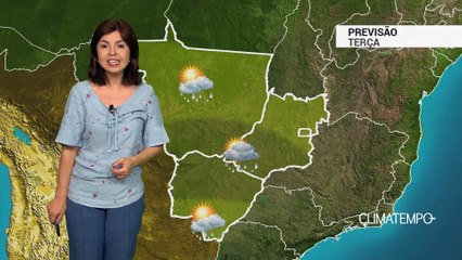 Previsão Centro-Oeste – Tempo fica mais instável