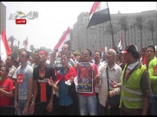 توافد المتظاهرين للتحرير لسماع خطاب السيسي