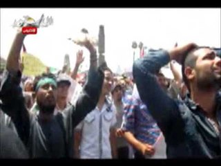 شاهد   سباب وشتائم الإخوان بميدان النهضة فى نهار رمضان