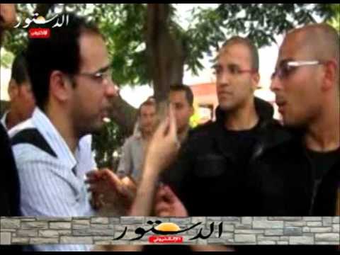 متظاهرون يؤيدون مرسي أمام الدستورية ويتهمون الشعب والشرطة بخيانة الدين‎