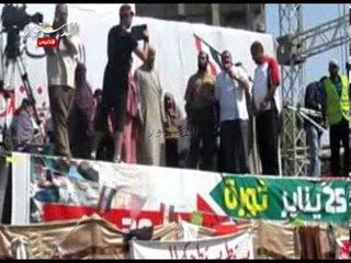 عقد قران عروسين اعلى منصة رابعة