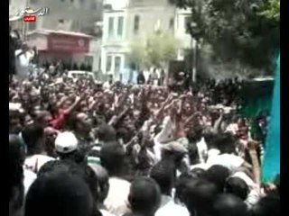 اهالي القصير يشيعون شهيد احداث رابعة العدوية