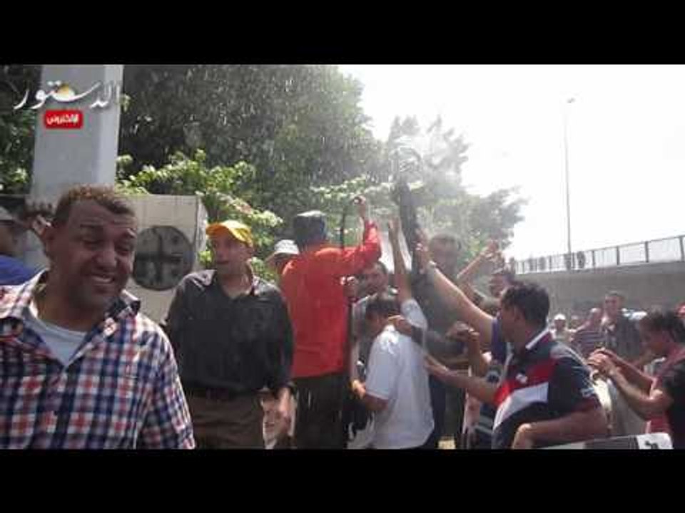 الأخوان يسيطروا علي مياه محطة بنزين ويستخدموها لتخفيف الحرارة