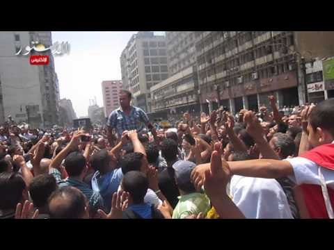 شاهد زغاريد وفرحة أهالي رمسيس بعد اخلاء مسجد الفتح