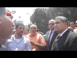 شاهد.. خسائر حريق سفنكس بعد معاينة النيابة