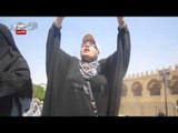 أنصار المعزول يتظاهرو أمام جامع عمرو ويهتفون يسقط حكم الجيش