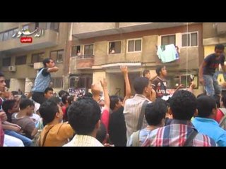 طلاب أزهريون يمتنعون عن الدخول للفصول وينظمون وقفة إحتجاجية بالهرم