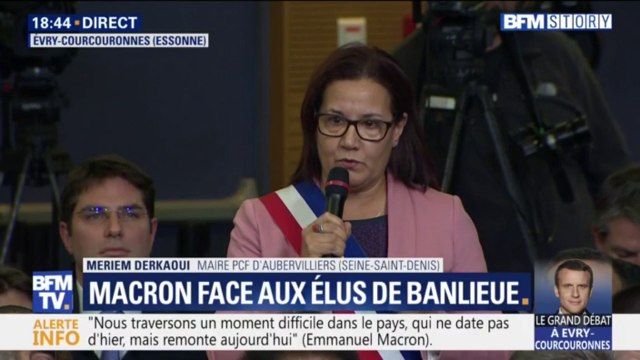 Débat: Nous sommes des villes qui sont assoiffées d'égalité , affirme la maire d'Aubervilliers