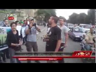 وقفة امام وزارة الخارجية للافراج عن الجيزاوى