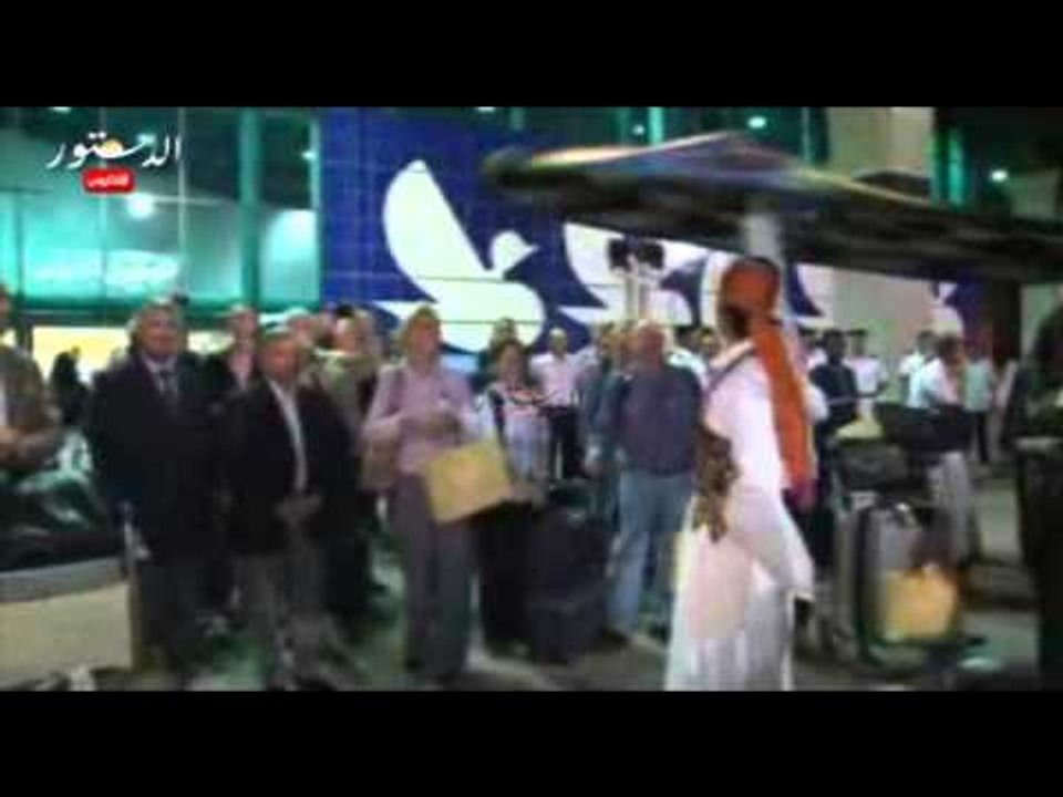أفراح بمطارالأقصر لاستقبال أول فوج سياحي ألماني بعد رفع الحظر