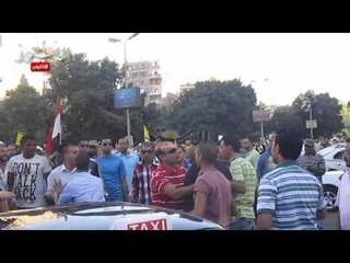 انصار الاخوان يعتدون علي مؤيد للسيسي