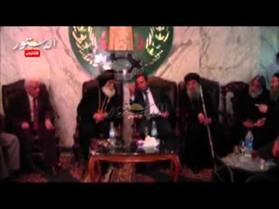 محافظ المنوفية يستقبل الانبا بنيامين والمهنئين...