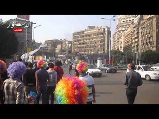 بلالين هدية للجيش والشرطة من 6 ابريل