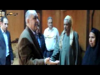 وزارة الداخلية تقدم إعانة عاجل لأسر شهيد الشرطة بالفيوم