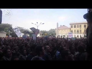 مسيرات المحظورة تملأ  أرجاء  جامعة القاهرة