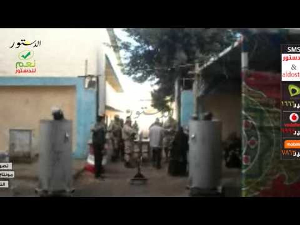 انتشار قوات الجيش الثالث  لتأمين لجان الاستفتاء على الدستور بالسويس