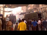 اشتباكات عنيفة بين الأمن و متظاهرى الإخوان بمدينة المنيا و تحطيم عدد من المحال و حرق منزل