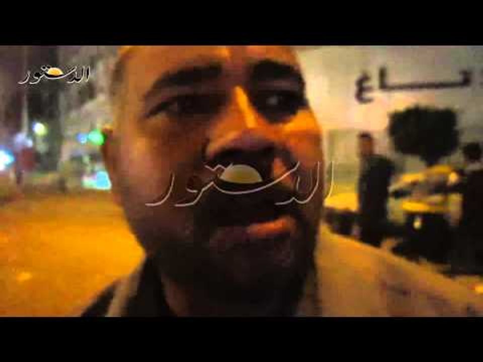 شاهدعيان : أنصار الإخوان اعتدو على بالضرب ومنعونى من إطفاء السيارة المشتعلة