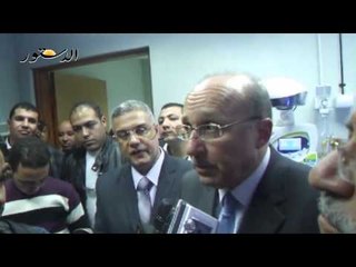 وزير الصحة يؤكد على مجانية الخدمة بالمستشفيات