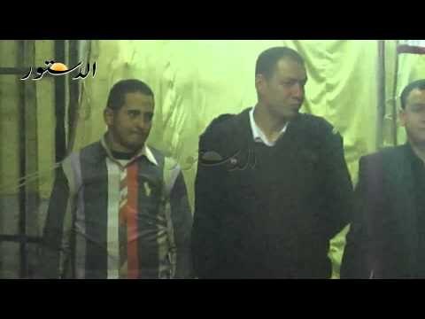 رابطة شباب مسطرد يقيمون عزاء جماعى لشهداء حادث الكمين