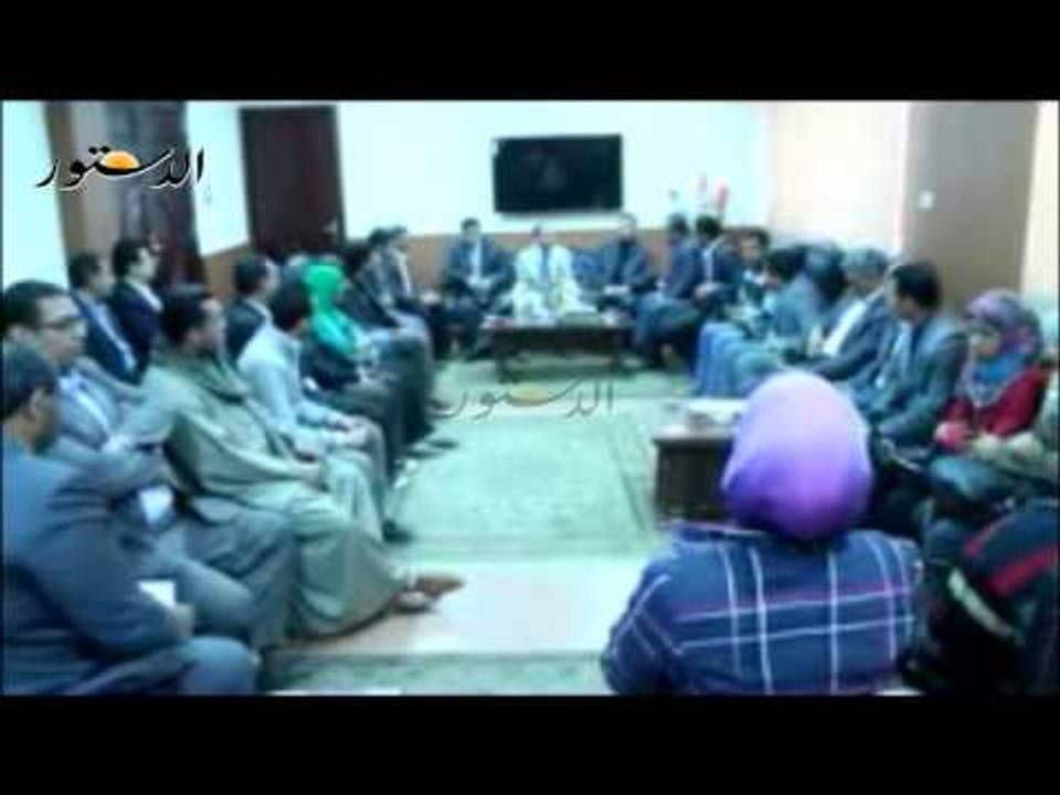 التحالفــات الثوريــة تناقش مـع محافظ الفيوم كيفية تحقيــق خارطة الطريق